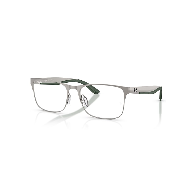 Ray-Ban Eyeglasses   Optics - Gunmetal Frame Clear Lenses Polarized 55-18, RB7550