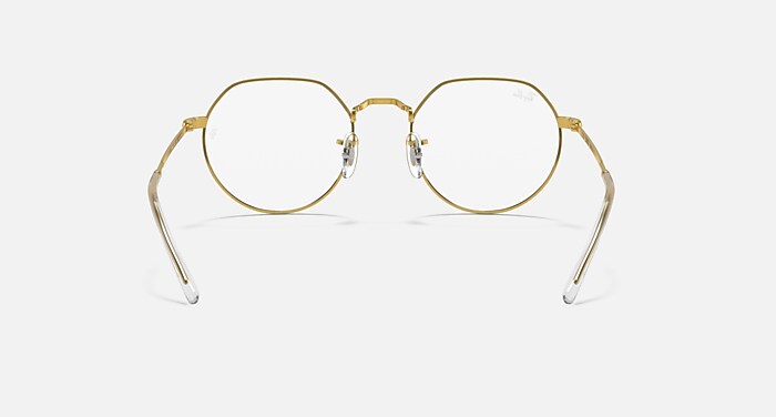 レイバン メガネ フレーム RB6465F JACK サングラス ゴールド JACK OPTICS Eyeglasses with Gold Frame - RB6465 | Ray-Ban® US