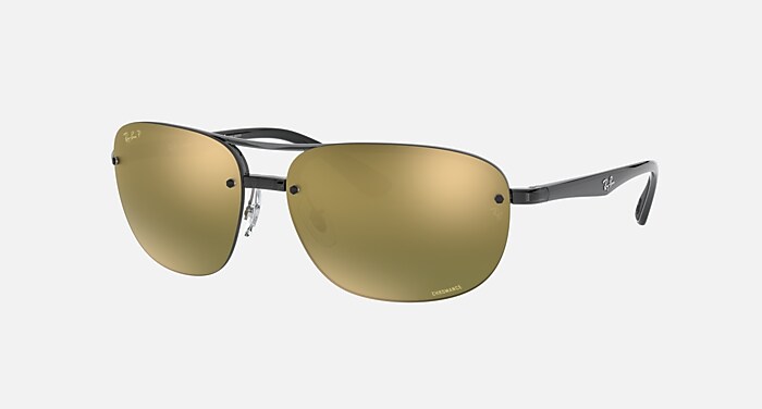 RB4275 POLARIZED+ LENSES Polarized Sunglasses in Grey and Green