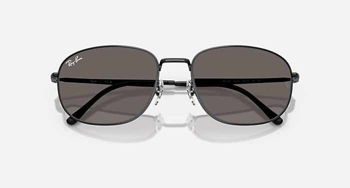 RB3754 Sunglasses in Black and Dark Grey (60-19) - RB3754 | Ray