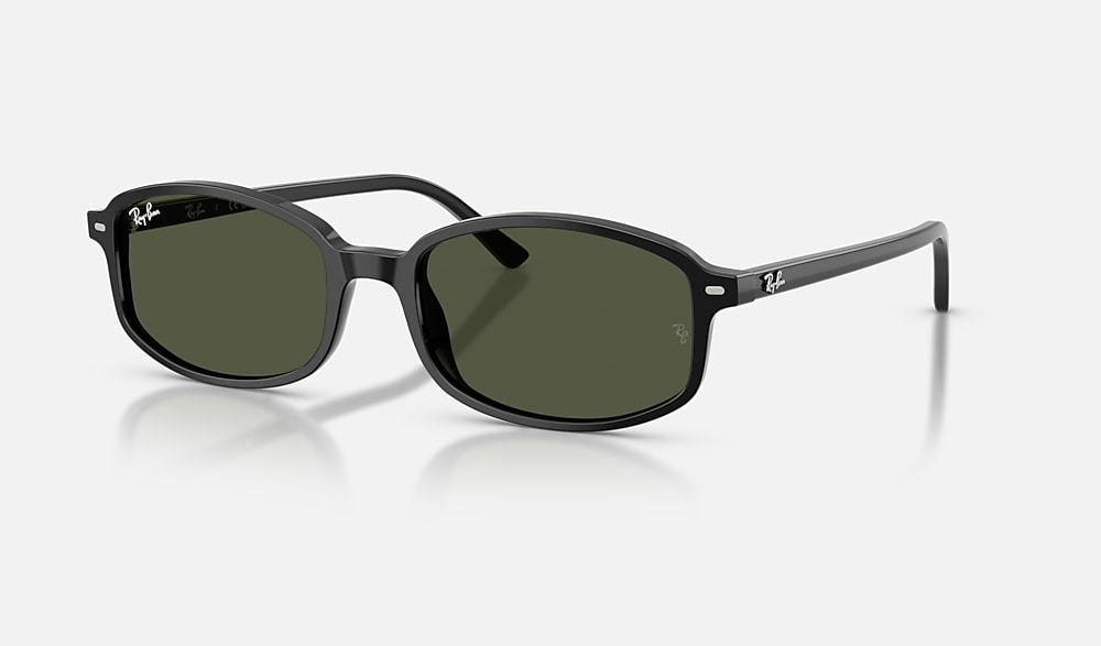 SAM Sunglasses in Black and Green (54-19) - RB2232 | Ray-Ban® US
