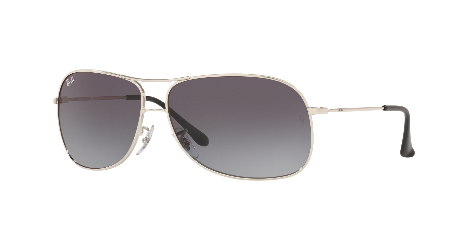 Ray-Ban Rb3267 Lunettes De Soleil - Monture Argent Verres Gris 64-13 81 €