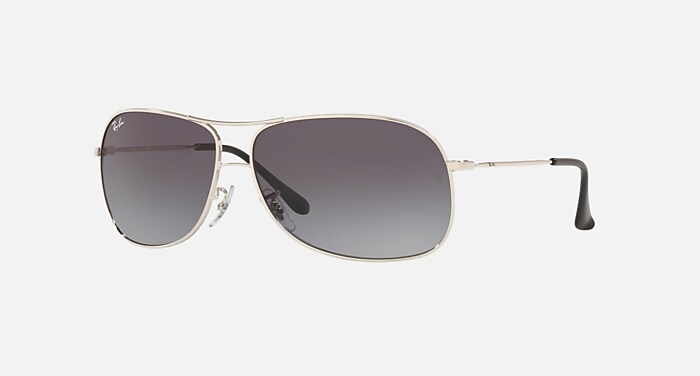 RB3267 Sunglasses in Silver and Grey Gradient (64-13) - RB3267