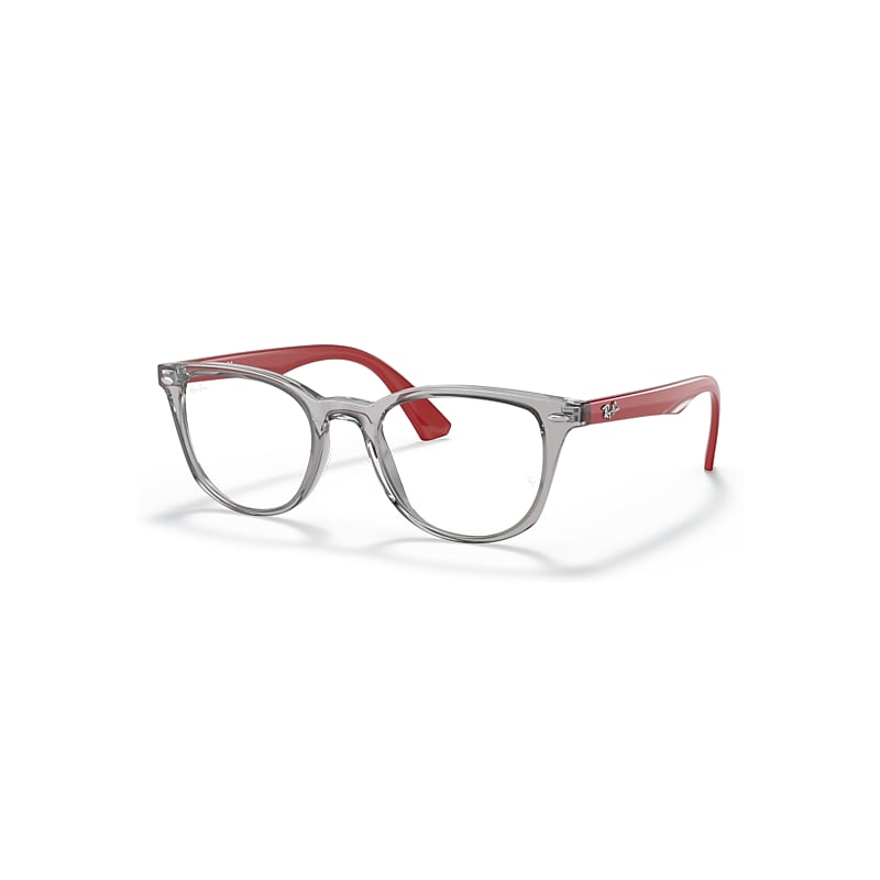 Ray-Ban Eyeglasses Kids  Optics Kids - Red Frame Clear Lenses Polarized 48-18, RB1601