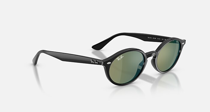RB4315 Sunglasses in Black and Green Mirror - RB4315 | Ray  display picture 1