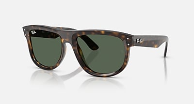 BOYFRIEND REVERSE Sunglasses in Black and G-15 Green  display picture 1
