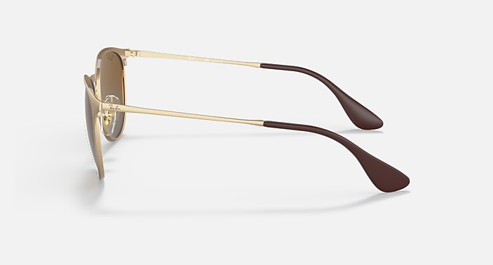 ERIKA METAL Sunglasses in Gold and Brown Polarized - RB3539  display picture 2