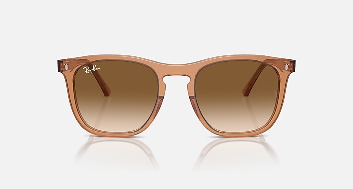 Ray-Ban Transparent Tortoiseshell Square Gradient Sunglasses 4199790_Havana?wid=400&hei=400  main image 4