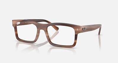 RB5435 OPTICS メガネ ブラック と クリア (54-19) - RB5435F