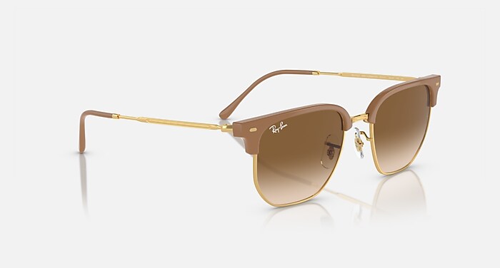 レイバン公式ストア】 Ray-Ban® NEW CLUBMASTER サングラス | ゴールド