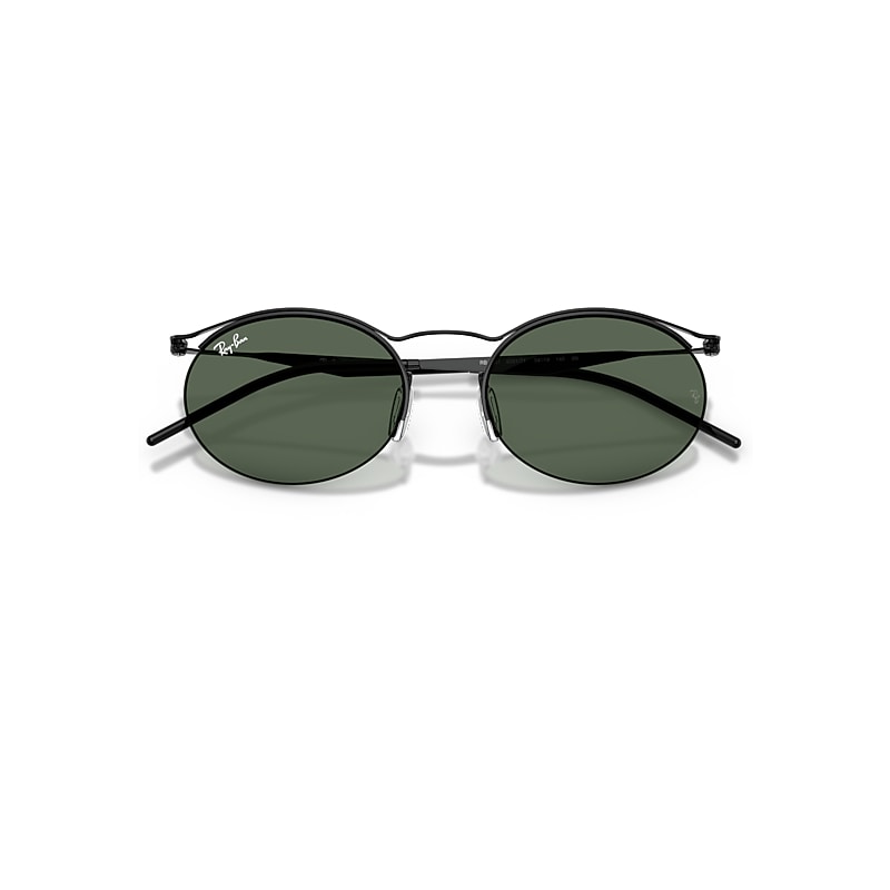 Ray-Ban Rb8551 Sunglasses Black Frame Green Lenses 54-19