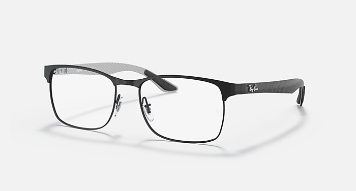 Ray-Ban レイバン RB8416 OPTICS Polarized Eyeglasses with Black On Gunmetal and