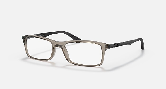 RB7017 OPTICS Eyeglasses with Transparen Grey Frame - RB7017 | Ray