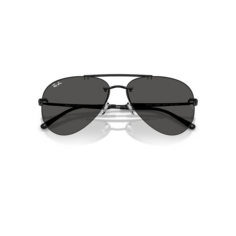 Ray-Ban Rb3791 Sunglasses Black Frame Grey Lenses 59-14