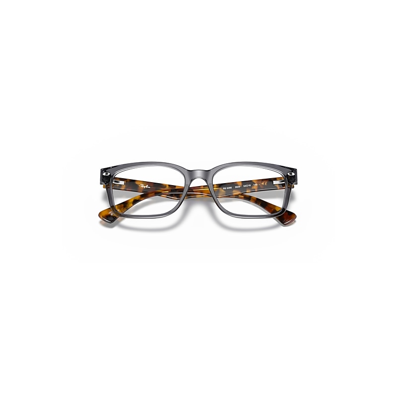 Ray-Ban Eyeglasses Grey Frame Lenses Polarized 51-18