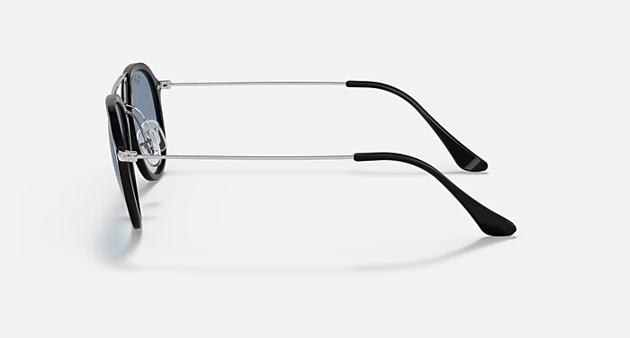RB4253 Sunglasses in Black and Light Blue Gradient - RB4253 | Ray