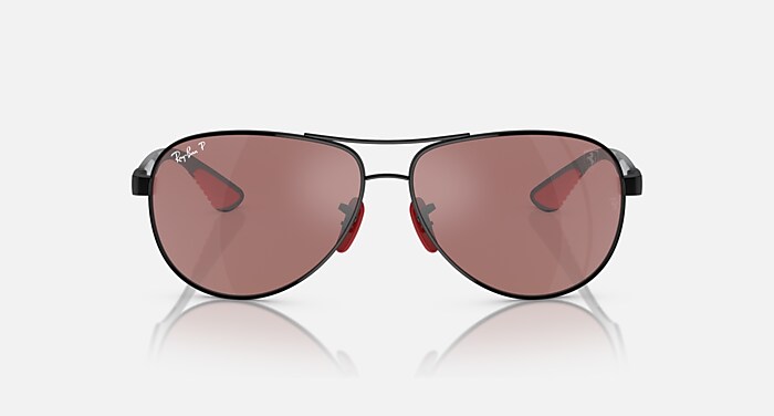 美品！Ray-Ban サングラス RB8331M SCUDERIA FERRARI COLLECTION POLARIZED+ LENSES ポラライズド