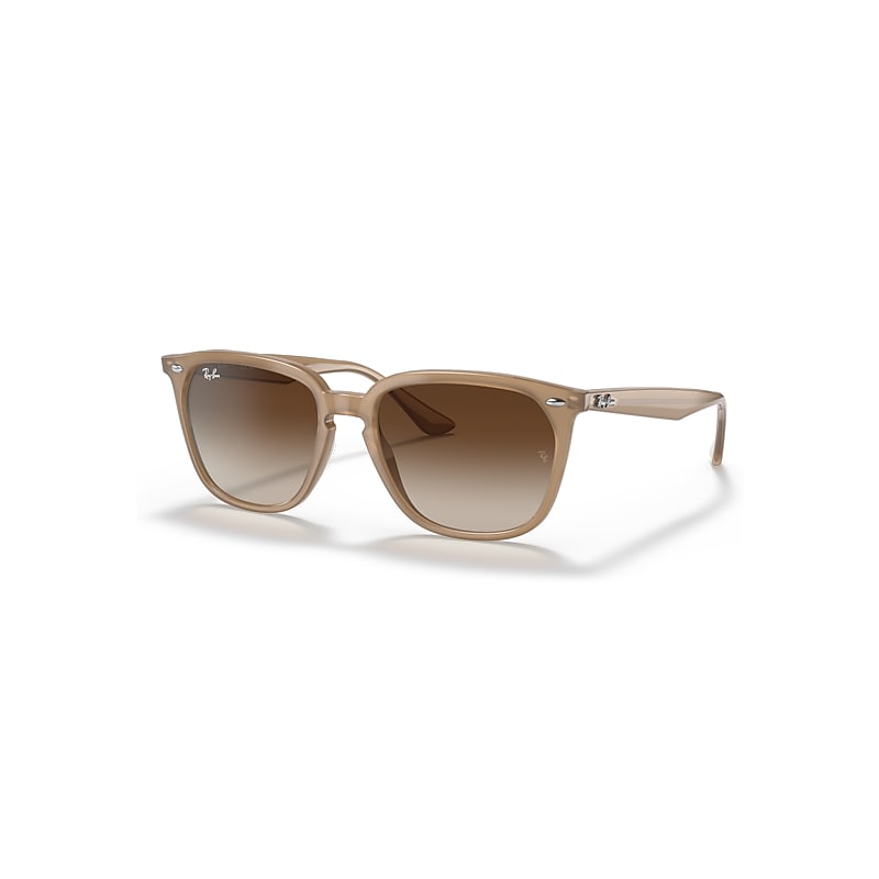Ray-Ban Beige/Brown Shaded Sunglasses Rb 4362 - Unisex - Sunglasses - Brown - 55 Mm - Accessories - Image 6