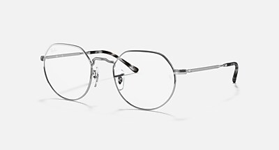 レイバン メガネ フレーム RB6465F JACK サングラス ゴールド JACK OPTICS メガネ ゴールド と クリア (53-20) - RB6465F