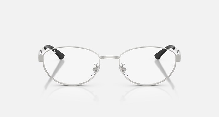 RB3774D OPTICS Eyeglasses with Silver and Clear (55-19) - RB3774VD
