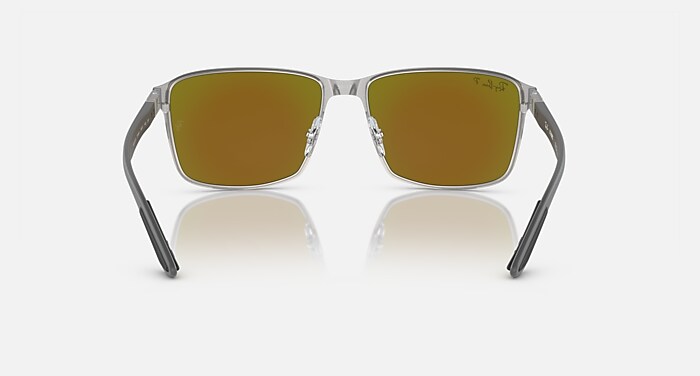 RB3721 POLARIZED+ LENSES ポラライズド（偏光） サングラス シルバー