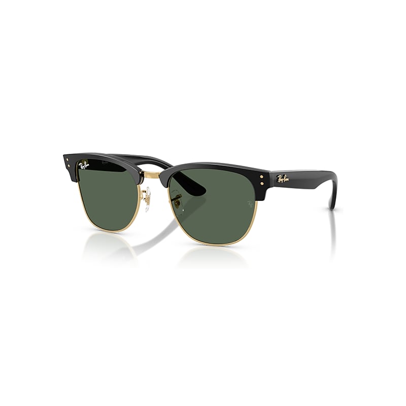 Ray - Ban Unisex Green Ray - Ban Rbr0504s Clubmaster Reverse 6677Vr Sunglasses Acetate Black Squared Normal - Image 5