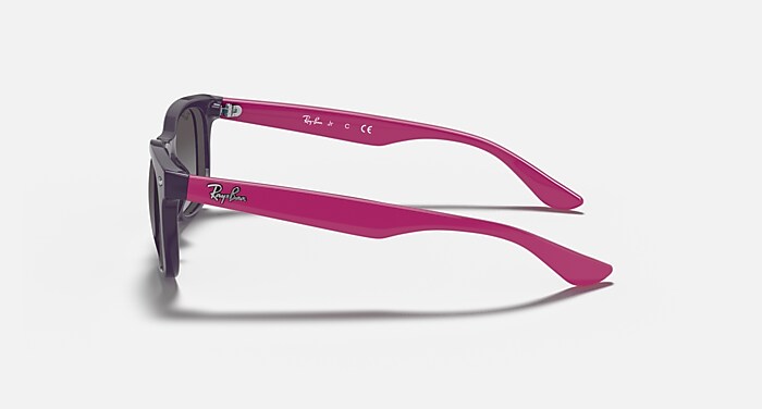 NEW WAYFARER KIDS Sunglasses in Violet and Light Grey/Dark Grey