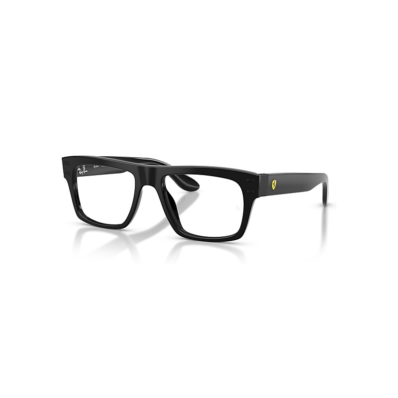 Ray-Ban Rb5459m Optics Scuderia Ferrari Collection  Schwarz Fassung Transparent Glas Polarisiert 53-18