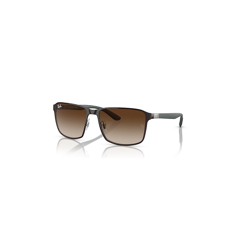Ray-Ban , Sunglasses, Unisex, Brown, 59 Mm, Square Sunglasses With Brown Lenses - Image 9