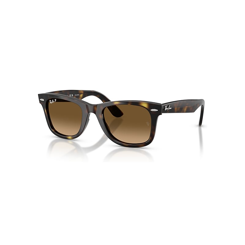 Ray-Ban Wayfarer RB4340, Havana Polarized Sunglasses Polarized Brown Gradient lenses, Mojo Glasses - Image 6