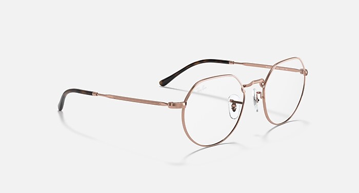レイバン公式ストア】 Ray-Ban® JACK OPTICS メガネ | カッパー