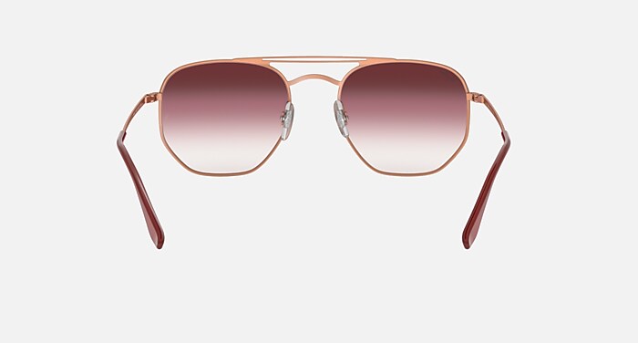 RB3609 Sunglasses in Bronze-Copper and Brown/Pink Gradient Mirror