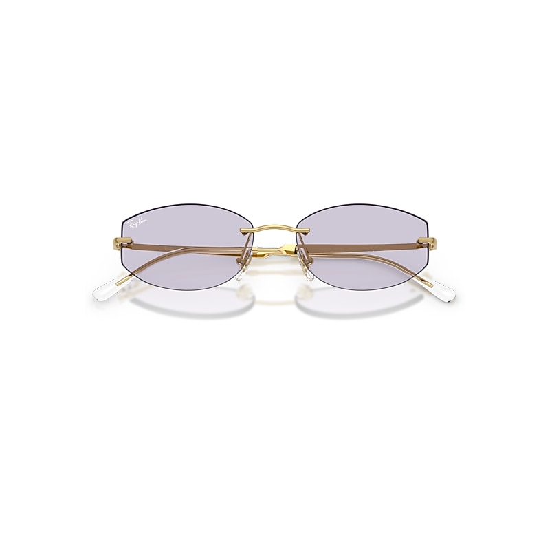 Ray-Ban Rb3792 Transitions ® Color Touch ™ Lenses Sunglasses Arista Frame Violet Lenses 55-17