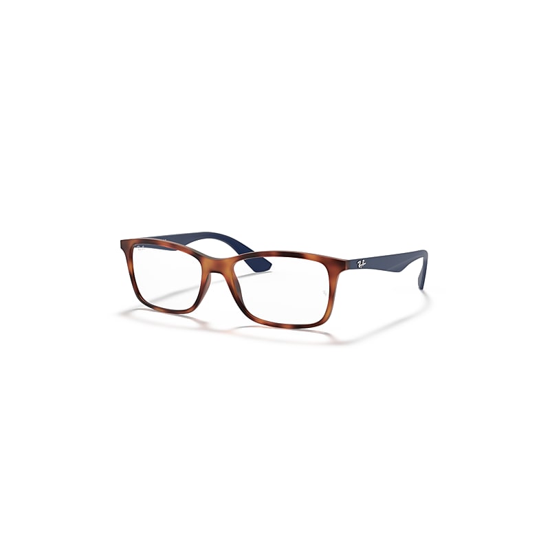 Ray-Ban Eyeglasses   Optics - Blue Frame Clear Lenses Polarized 56-17, RB7047