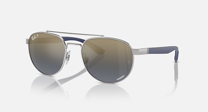 RB3736 POLARIZED+ LENSES ポラライズド（偏光） サングラス シルバー