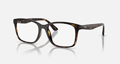 RB7059D OPTICS メガネ ブラック と クリア (55-18) - RB7059D
