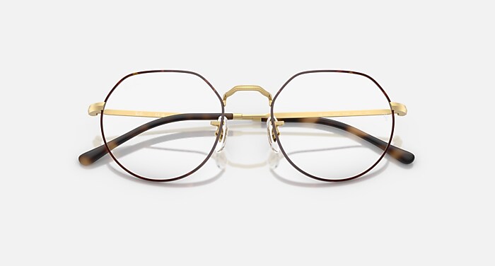 レイバン公式ストア】 Ray-Ban® JACK OPTICS メガネ | マットハバナ