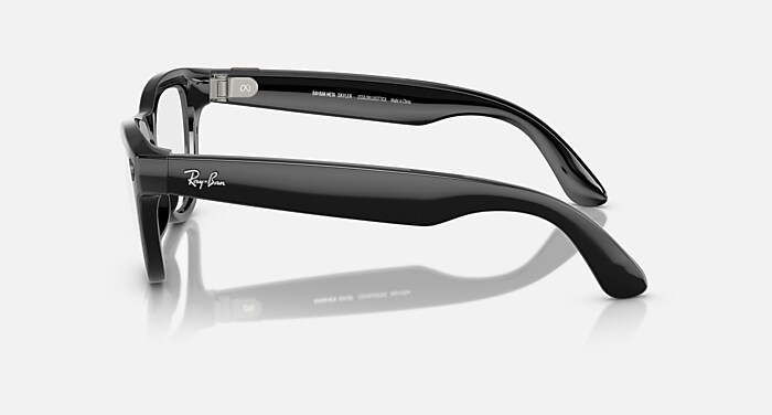 RAY-BAN META SKYLER - GEN 1 Sunglasses in Black and Clear/Cerulean
