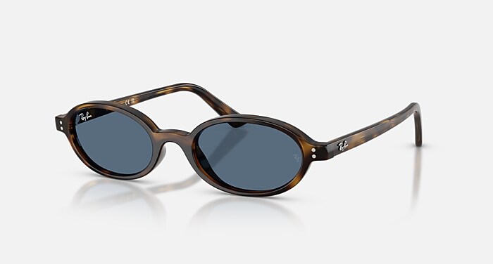 RB4436D BIO-BASED Sunglasses in Black and Dark Grey (55-16