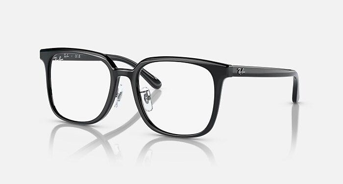 RB5442D OPTICS メガネ 透明ダークブラウン と クリア (52-18