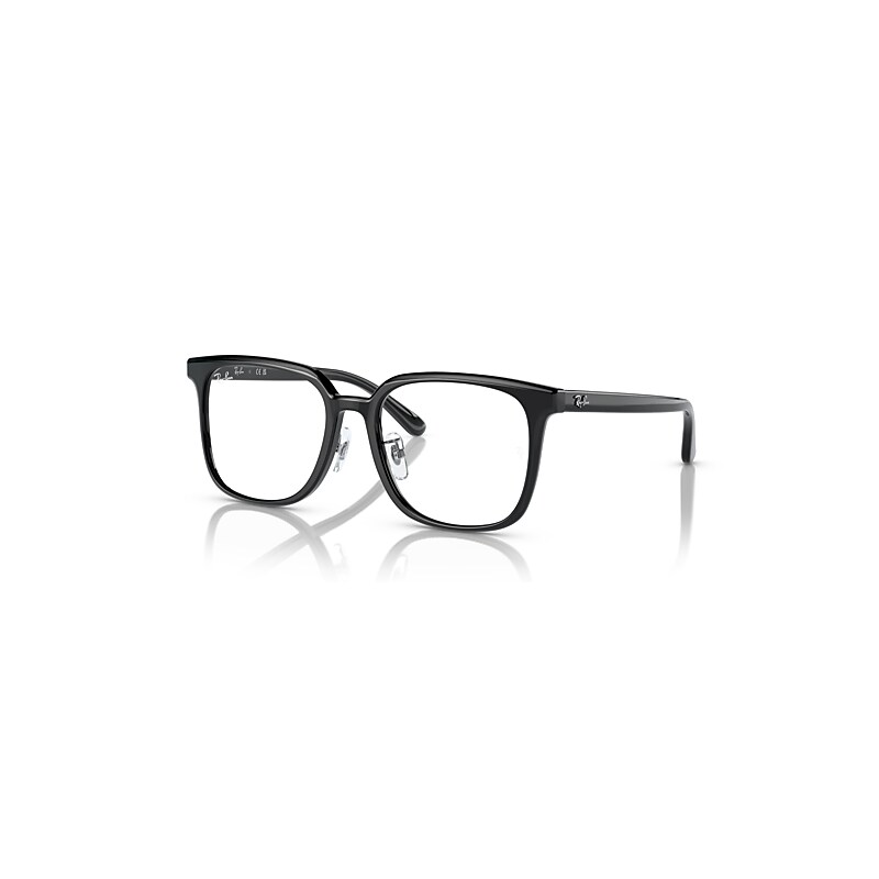 Ray-Ban Eyeglasses Unisex Rb5419d - Black Frame Clear Lenses Polarized 54-18