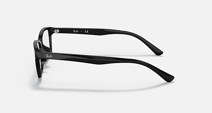 RB5318D Eyeglasses with Black and Demo Lens (55-16) - RB5318D