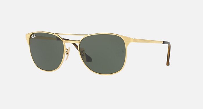 SIGNET Sunglasses in Arista Gold and G-15 Green (55-19) - RB3429M