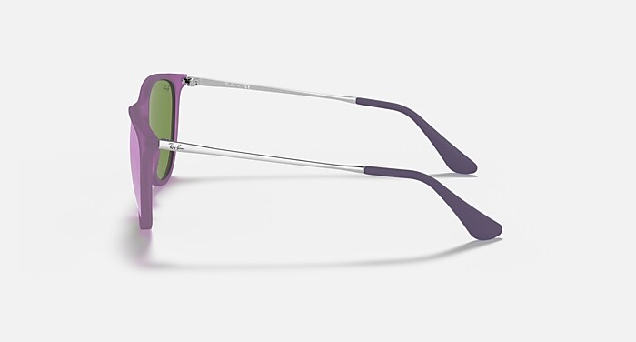 ERIKA KIDS Sunglasses in Violet Fluo and Grey/Violet - RB9060S
