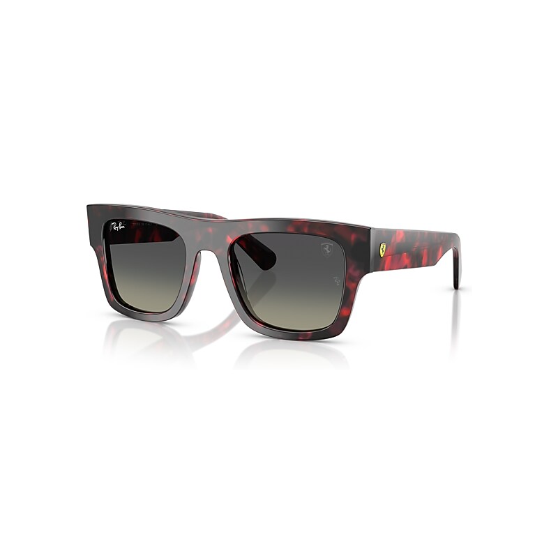 Ray-Ban RB2217M SCUDERIA FERRARI COLLECTION Solglasögon Röd havanna Montura Grå Lentes 53-21