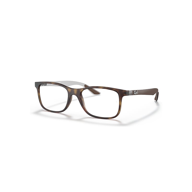 Ray-Ban Eyeglasses   Optics - Brown Frame Clear Lenses Polarized 53-18, RB8903