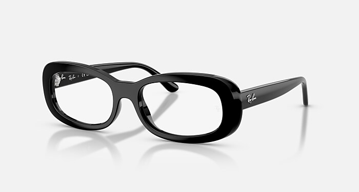 No.2591-メガネ　Ray-Ban【フレームのみ価格】 RB2221V OPTICS メガネ ブラック と クリア (53-18) - RB2221VF