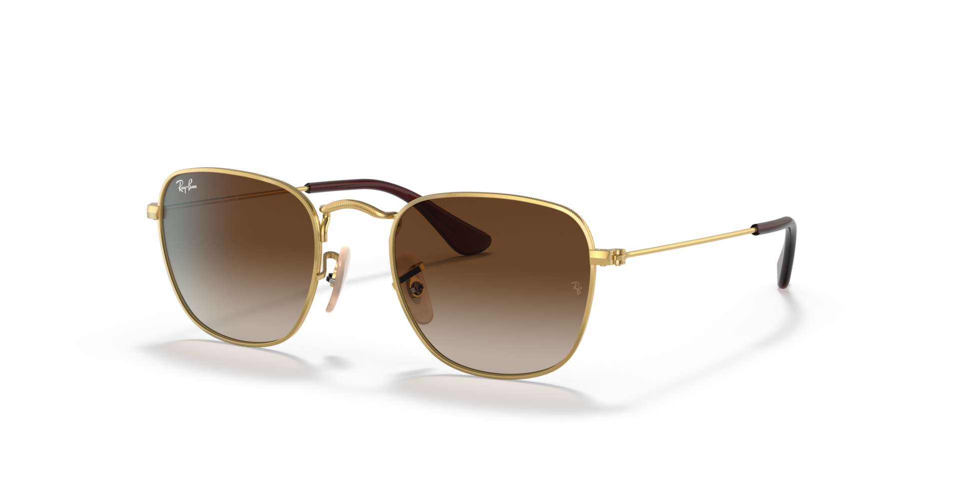 Ray-Ban Frank Kids Lunettes De Soleil - Monture Dor Arista Verres Brun 46-19 81 €