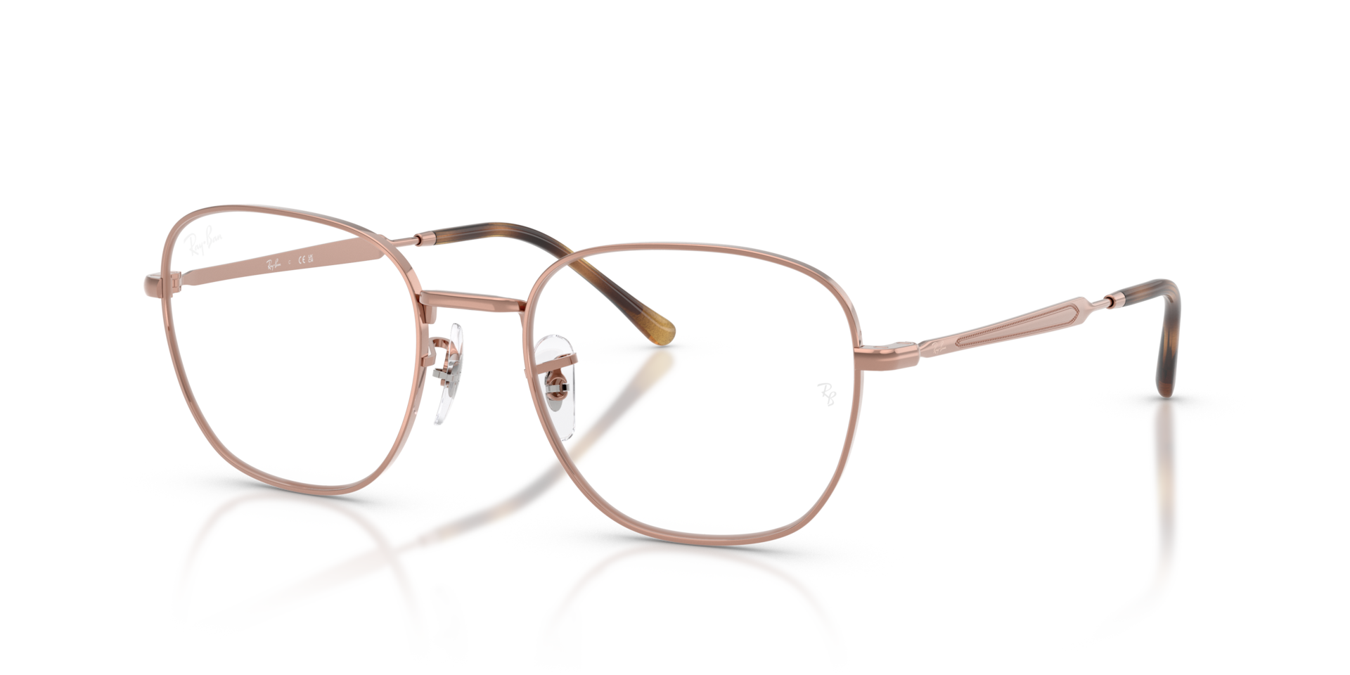 RB6534 OPTICS Eyeglasses with Copper and Bio Demo Lens (53-19