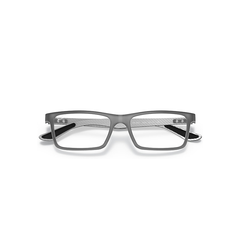 Ray-Ban Rb8901 Optics Optical Gunmetal Frame Clear Lenses Polarized 53-17
